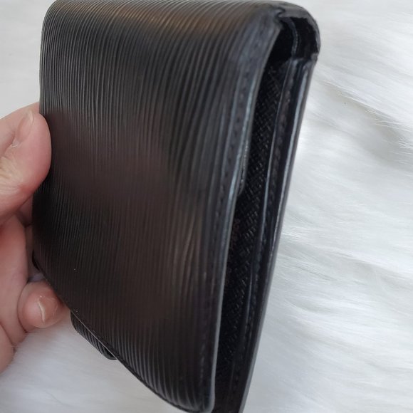Louis Vuitton Compact Snap Black Epi Wallet - Picture 4 of 12